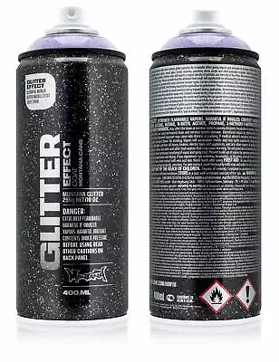 Montana Glitter Effect Spray 400ml - Amethyst • £8.50