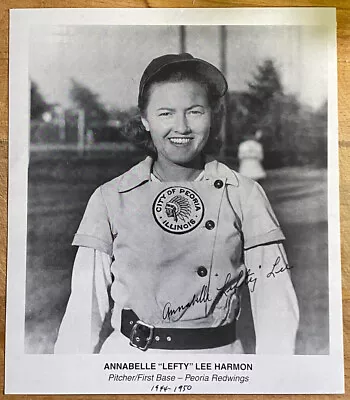 Annabelle Lee Autographed 8 X 10 Photo A League Of Their Own AAGPBL Died 2008 • $55