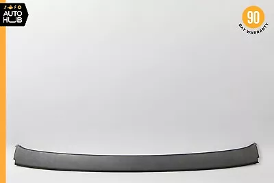 92-02 Mercedes R129 300SL SL500 Hard Top Rear Lower Trim Molding Panel Black OEM • $112.05