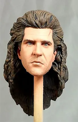 1:6 Custom Portrait Of Mel Gibson As William Wallace From The Film Braveheart • $150