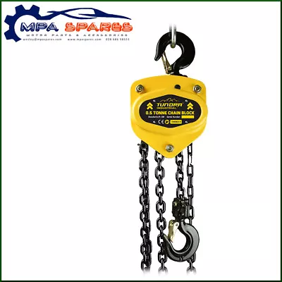 Tundra Chain Block - 1.0 Tonne Capacity With 3 Metre Lift • £180.24