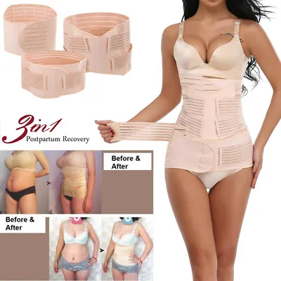 Postpartum After Pregnancy Girdle Abdominal Support Tummy Belly Recovery Belt UK • £12.79