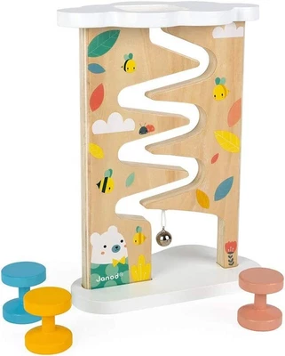 £24.95 • Buy Janod - Pure Wooden Ball Track - Early Learning Toy - Fine Motor Skills. 1 Year+