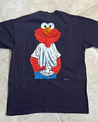 Vintage Elmo Streetwear Sesame Street Size Large T-Shirt • $40