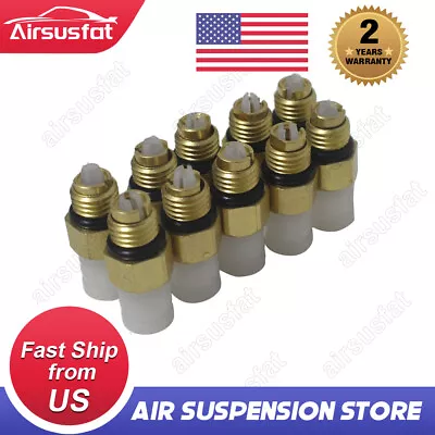 10x Air Suspension Repair Kit Air Valves M8 Fit Mercedes W220 W221 W164 W251 US • $17.88