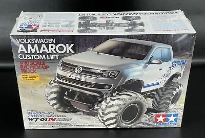 Tamiya 58603 1:10 Volkswagen Amarok Custom Lift 2WD Off-Road Pick-Up Truck Kit • $389