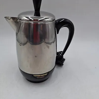 Farberware Super Fast Model 138 2-8 Cup Electric Percolator Coffee Maker • $32