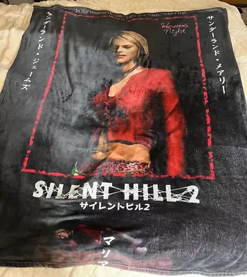 Silent Hill 2 Video Game Blanket 56x47 Maria Character Japanese Collectable • $49.95