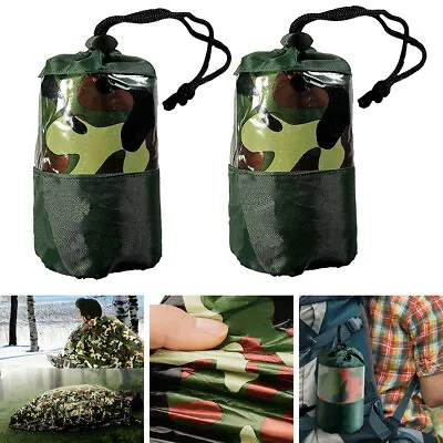 Emergency Sleeping Bag Thermal Waterproof Outdoor Survival Camping Bag Best • $15.99