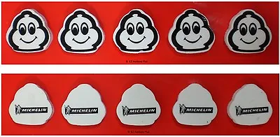 Michelin Man Tire Logo School Erasers 5 Pack  Promo Advertising New In Package • $9.99