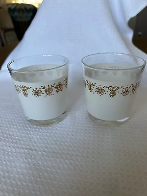 White 7oz Corelle Butterfly Juice Glass • $15