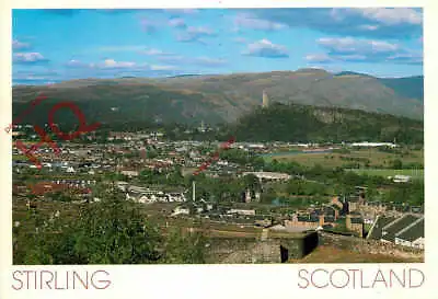 Postcard; View From Stirling Castle To Wallace Monument At The Bridge Of Allan • £2.29