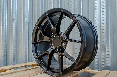 M5 Style Black Rims 19x9.5 Fit BMW 5 Series E34 E39 E60 F10 528 535 550i 5x120 • $849