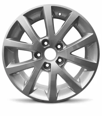 New Wheel For 2010-2018 Volkswagen Jetta 16 Inch Silver Alloy Rim • $180.39