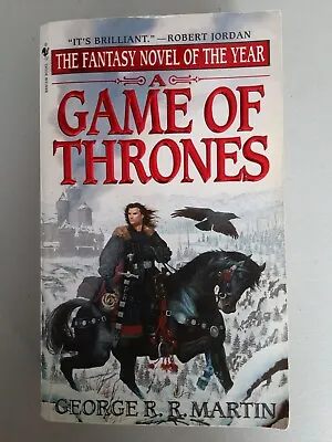 Bantam A Game Of Thrones Novel Song Of Ice And Fire First Edition/Printing 1997 • $20