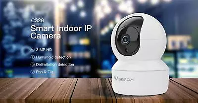 VSTARCAM Camera WIFI 3MP Humanoid AbsenceSmoke Detection 2-way Cloud Storage • $53.70