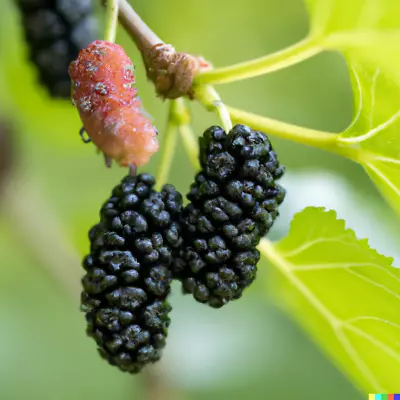 50+ Black Mulberry Tree Seeds (Morus Nigra) | Sweet Edible Fruits Free Shipping • $2.95