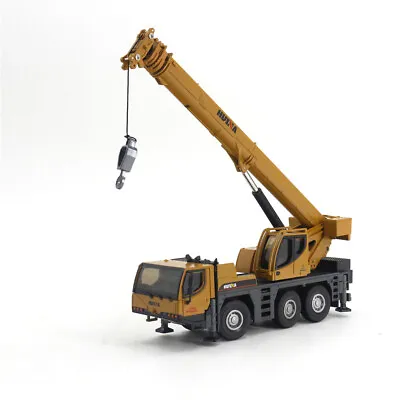 1:50 Scale Crane Truck Toys Construction Model Diecast Engineering HUINA Toys • £21.79