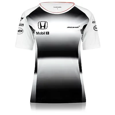 £9.99 • Buy Official McLaren Honda F1 Women's 2016 Team T-Shirt