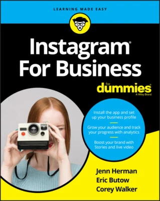 $44.05 • Buy Instagram For Business For Dummies ' Herman, Jenn