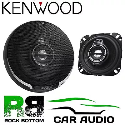 Kenwood KFC-PS1095 Car Stereo 100mm 4  Inch 440 Watts Door Shelf 3-Way Speakers • £39.99