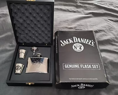 Jack Daniels Flask Gift Set NO7 • $30