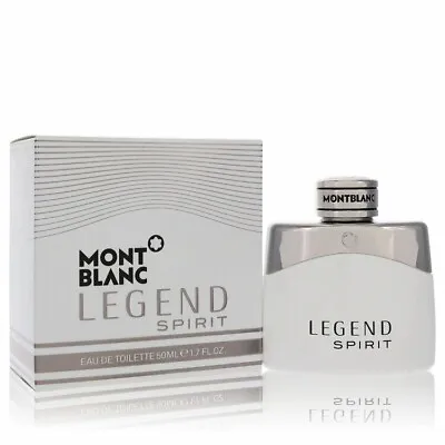 Montblanc Legend Spirit By Mont Blanc Eau De Toilette Spray 1.7 Oz Men • $36.99