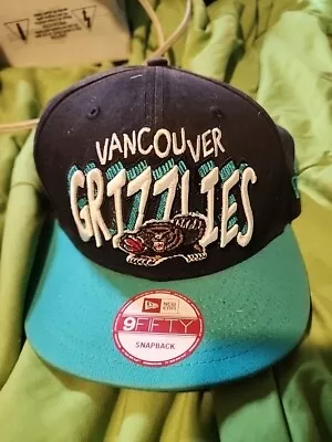 Vancouver Grizzlies Snapback Hat New Era 9Fifty Hardwood Classics Claw Ball NBA • $24