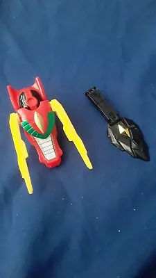 94 Power Rangers Megazord Red Dragon Thunderzord Head TAIL PARTS A5 • $11.99