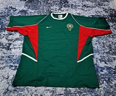 Nike Morocco Soccer Jersey Federation Royale Marocaine De Football Hadji #20 • $99.99