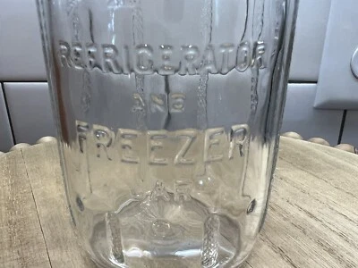 $9.50 • Buy Vtg Ball Refrigerator Freezer Glass Canning Jar