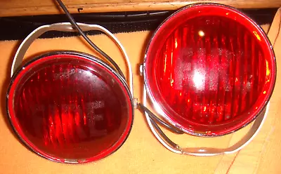 2 Rare Matching Pairs Vtg. (1940s/1950s?) Trippe Sl 18 Fire Truckpolice Lights • $500