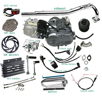 Lifan Racing 140cc Engine Motor Kit For Honda Trail CT70 CT90 ATC70 Z50 CRF50 70 • $655.82