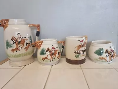 Keele Street Pottery Set Of 4 - Jugs- Mugs - • £15