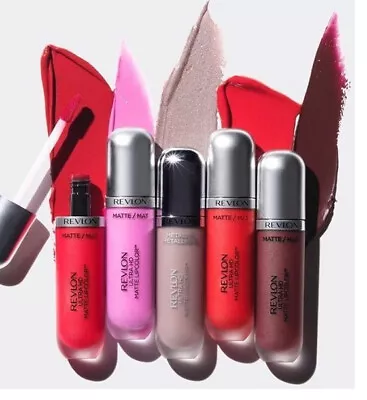 Revlon Ultra HD Matte/Mat Lipstick Lipcolor & Metallique CHOOSE YOUR SHADE New • $6.05