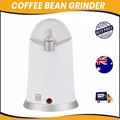 Anko Electric Coffee Grinder White Bean Nut Spice Herb Grinding Mill AU • $21.99