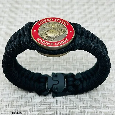 USMC Bracelet; Bronze Eagle Globe & Anchor • $41