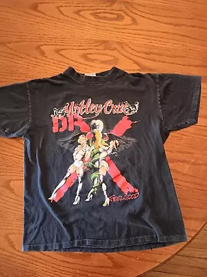 Vintage Motley Crue Dr Feelgood  Concert T Shirt Extra Large • $75