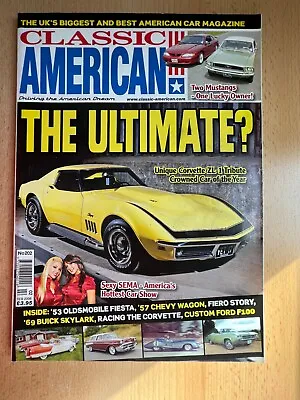 CLASSIC AMERICAN MAGAZINE FEB 2008 Driving The American Dream Two Mustangs • $5.05