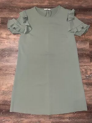 $9.99 • Buy Zara Dress Sage Green Sz Medium