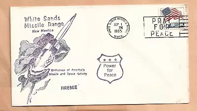 Firebee Launch Sep 11965 White Sands Missile Range  Space Cover  Nasa • $4.50