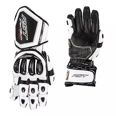 Rst Tractech Evo 4 Ce Ladies Race Kangaroo Motorcycle Glove - White 7 Medium • $124.49