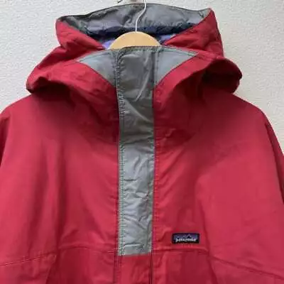 Patagonia Triolet Nylon Parka Jacket 1999 Size XL Color Red Gray Mens 83504 Used • $325.18