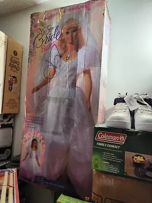 Vintage Barbie Bride My Size  Doll W Box • $50