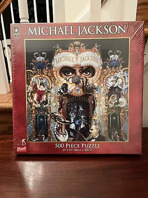 Michael Jackson Dangerous LP Cover 500 Piece Puzzle Still Sealed • $49.99