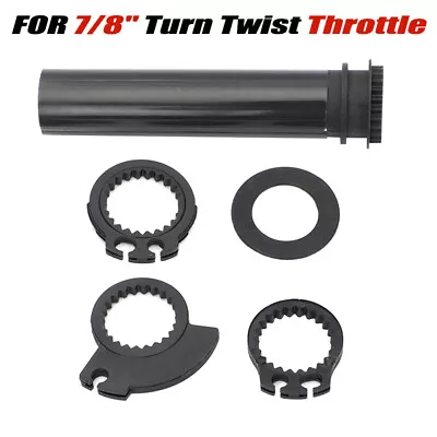 22mm 7/8  Turn Twist Throttle Handle Bar Throttle Tube Universal For Motorcycle • $8.35