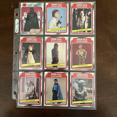 EMPIRE STRIKES BACK SERIES ONE COMPLETE CARD Set Red #6 • $9.99