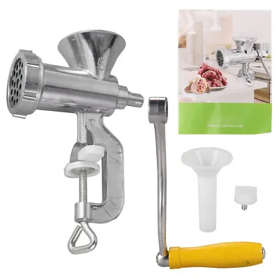 Heavy Duty Manual Meat Grinder Hand Operated Mincer Food Kitchen Maker Machine • $18.85