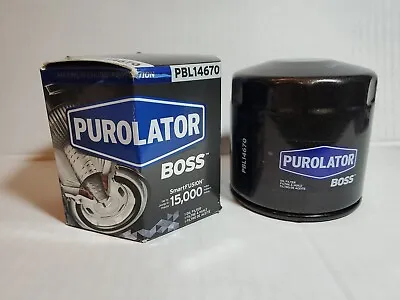 NEW In BOX Purolator BOSS Oil Filter PBL14670  SmartFUSION Up To 15000 Miles • $29