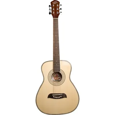 New Oscar Schmidt OGHS 1/2 Size Steel String Acoustic Guitar Natural • $149.99